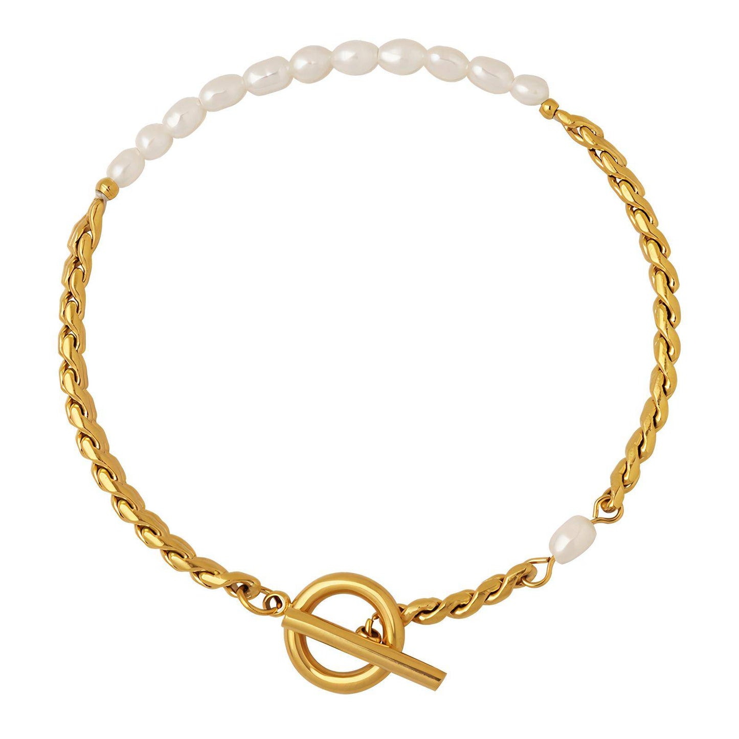 Pulsera con perlas