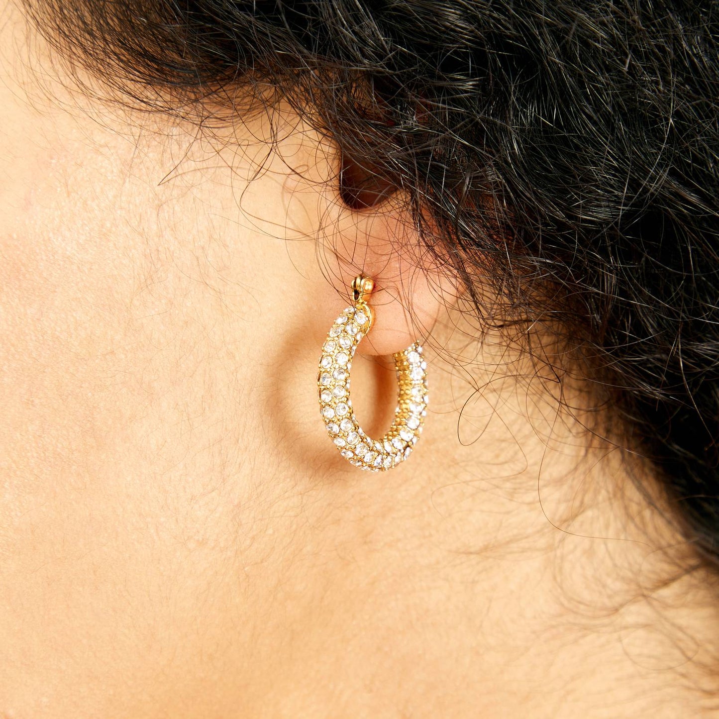 Arete con zirconias