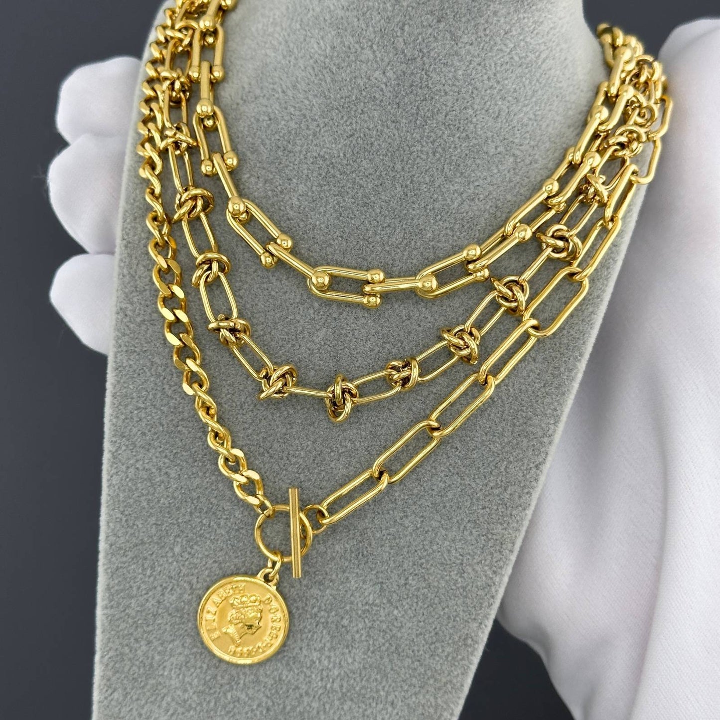 Cadena estilo Tiffany