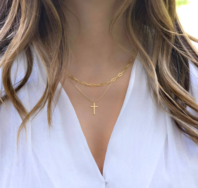 Collar de cruz