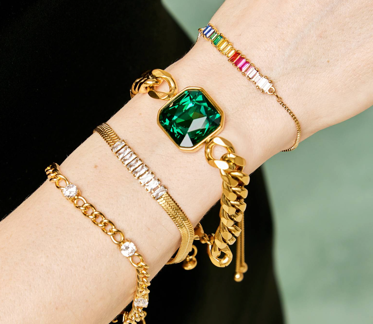 Pulsera arcoiris