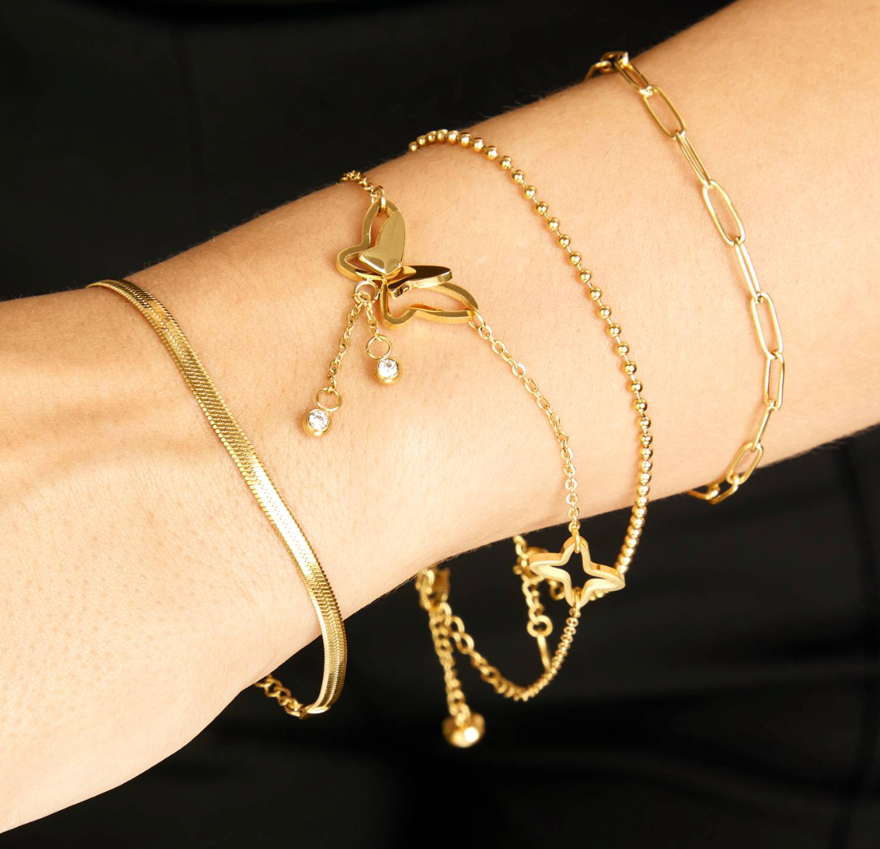 Pulsera panza de serpiente