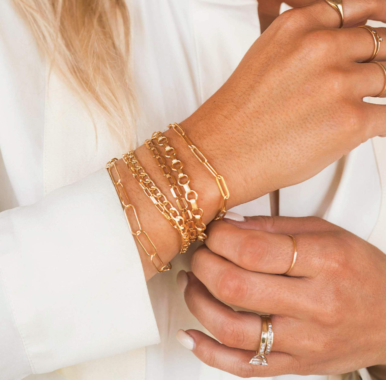 Pulsera de eslabones